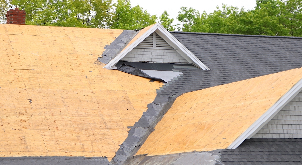 Kingwood roof replacement progress