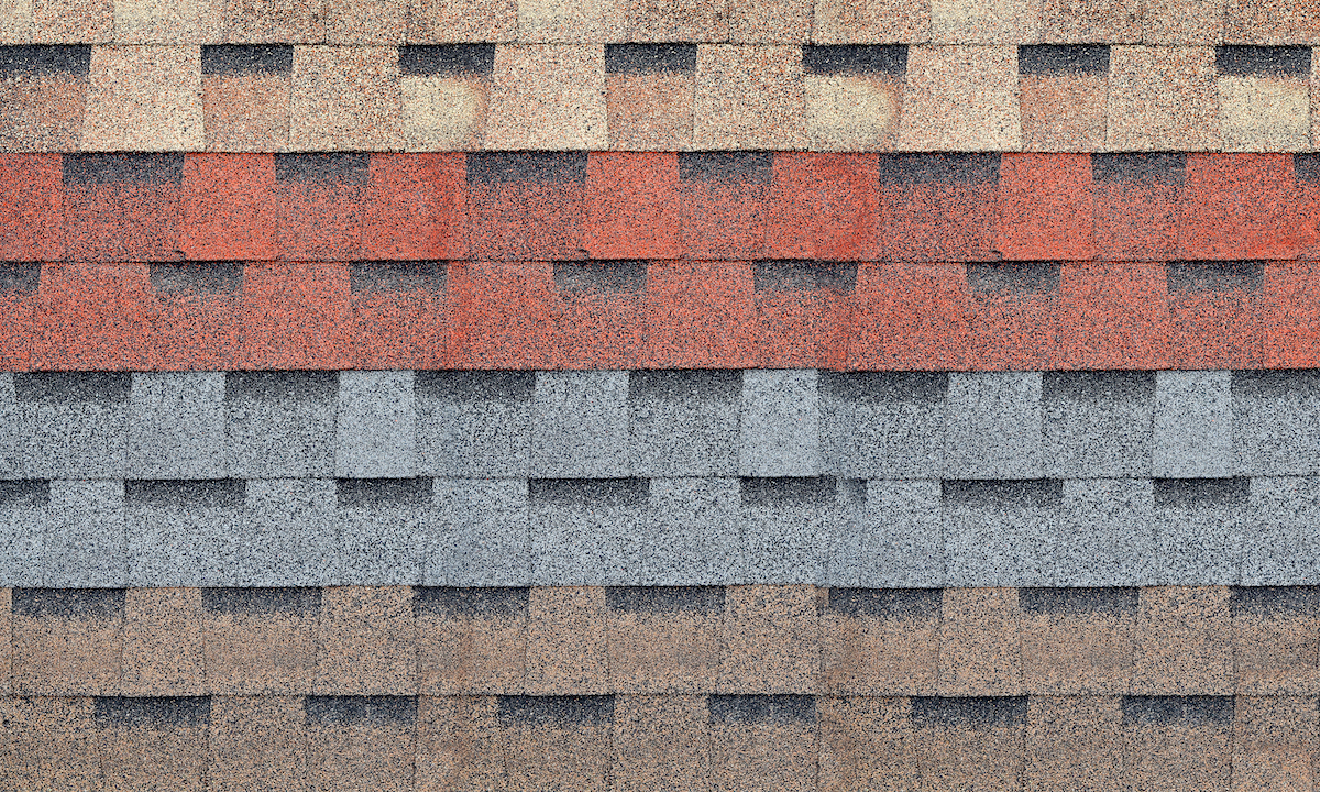 Different colored roof shingles for Cypress roof replacement