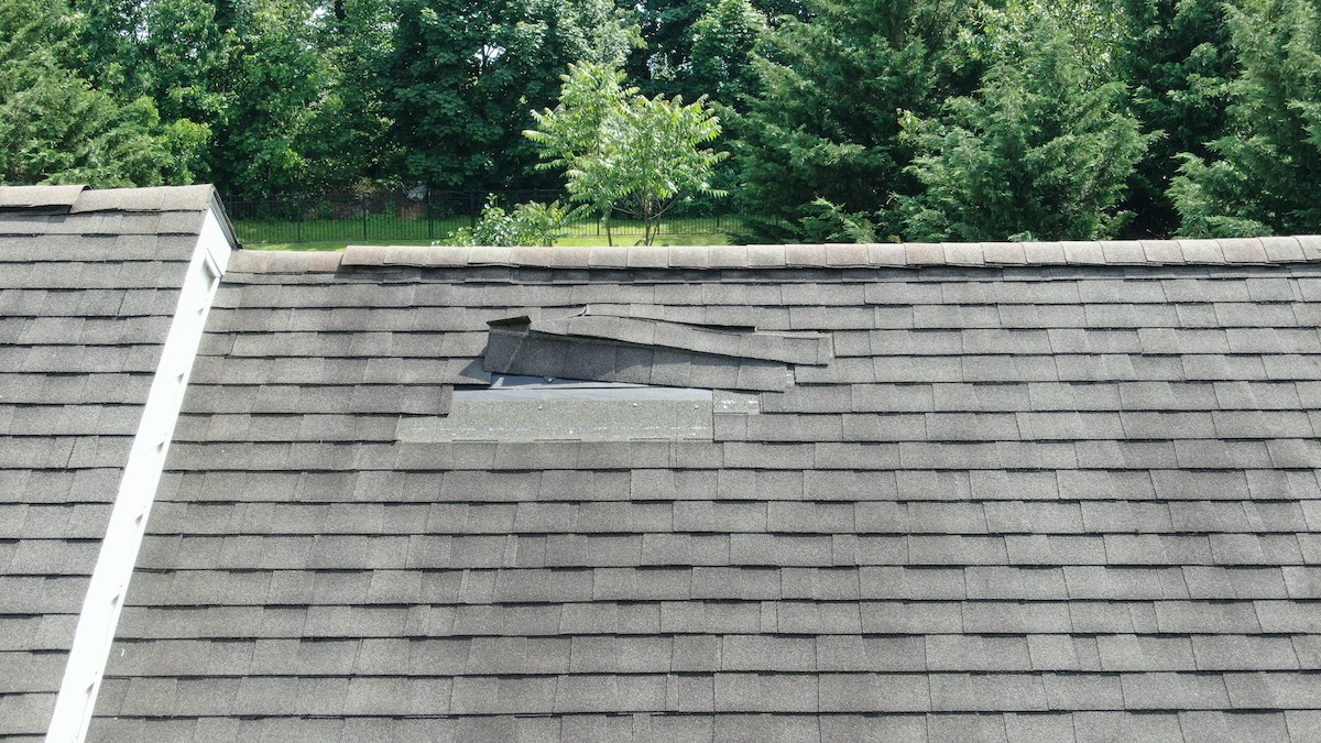 houston roof damage that requires quality repairs by Amstill