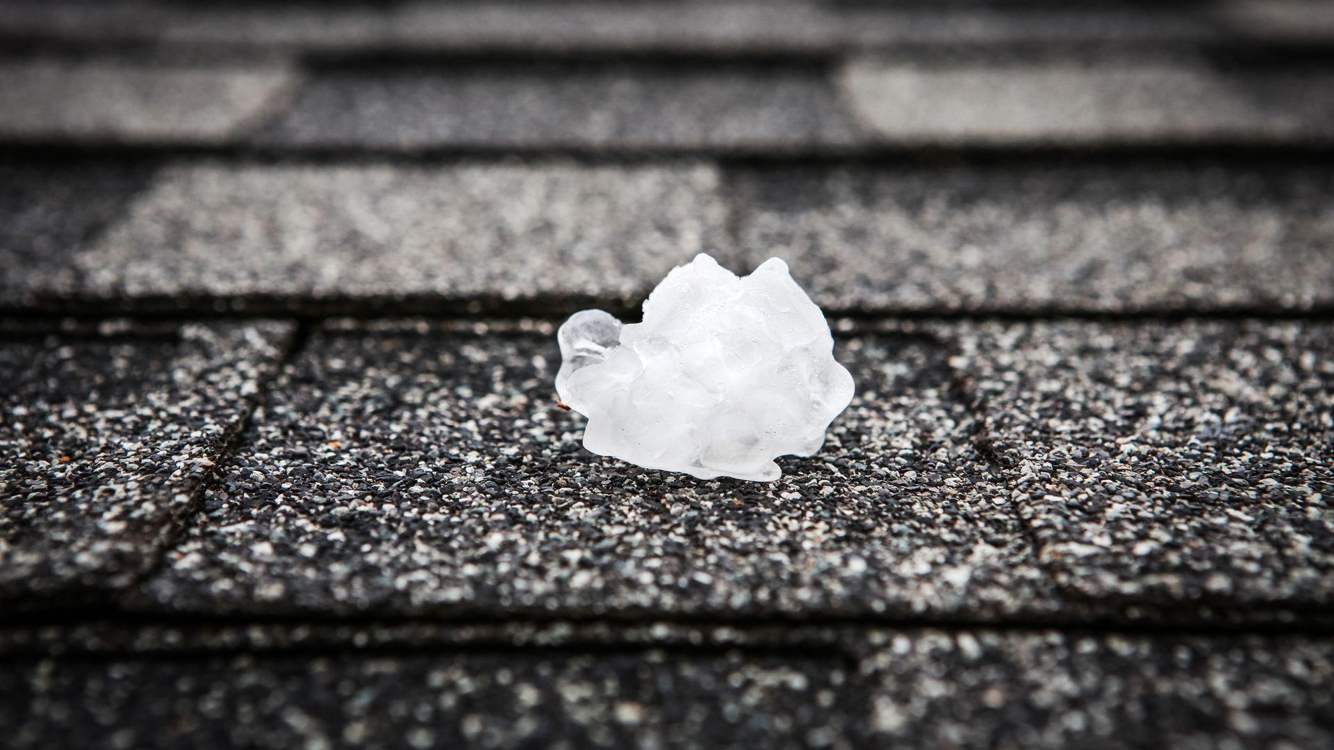 Has Your Houston Roof Experienced Hail Roof Damage?